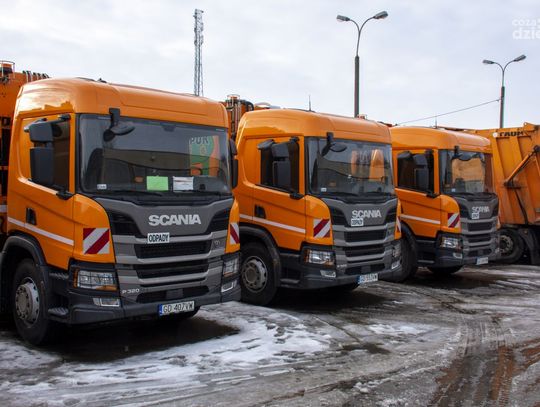 3 nowe ekologiczne śmieciarki w taborze PUK
