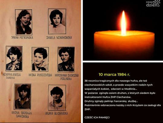 38 rocznica tragicznego zdarzenia w Modlinie