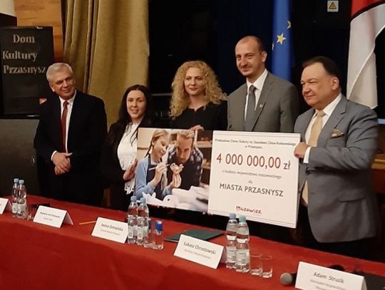 4 mln zł dofinansowania na modernizację przasnyskiego MDK-u
