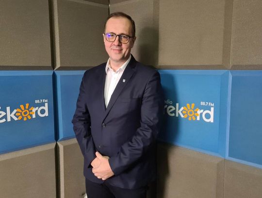 Adam Krzemiński, prezes Towarzystwa Miłośników Ziemi Ciechanowskiej gościem w Radiu Rekord