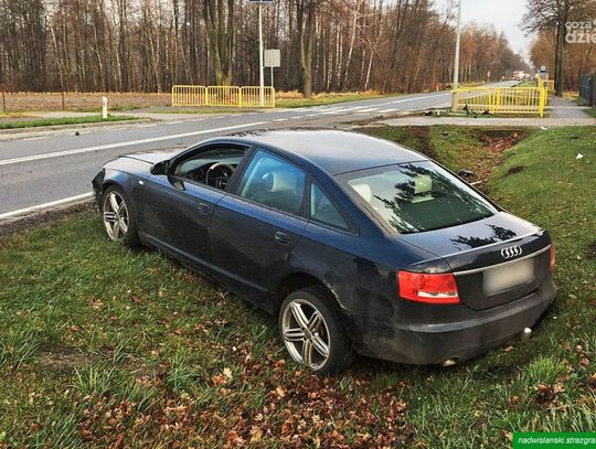 Akcja straży granicznej pod Ciechanowem, funkcjonariusze zatrzymali pijanego kierowcę