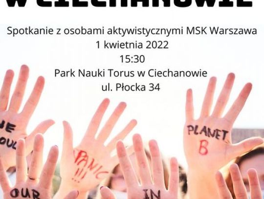 Aktywizm klimatyczny w Parku Nauki Torus