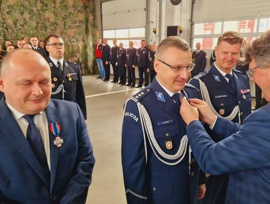 Andres i Romanowski odznaczeni za "Zasługi dla Ochrony Przeciwpożarowej"