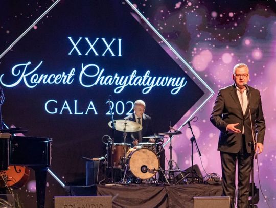 Artur Andrus z zespołem wystąpili podczas koncertu charytatywnego "Gala 2022"
