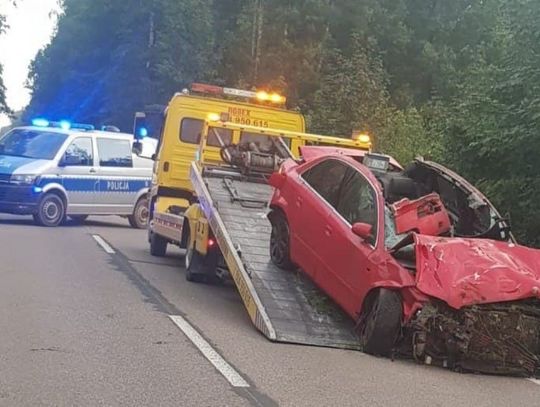 Bardonki. Nie żyje młody kierowca