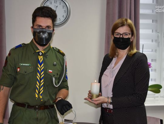Betlejemskie Światełko Pokoju dotarło do Ciechanowa!