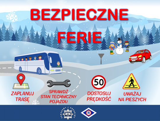 Bezpieczne ferie - działania Policji