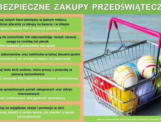 Bezpieczne zakupy w okresie przedświątecznym