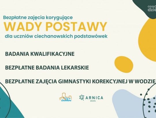 Bezpłatna gimnastyka w Ciechanowie dla najmłodszych