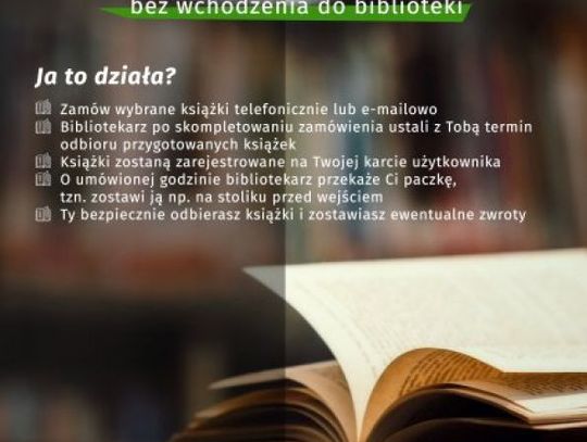 Biblioteka w Ciechanowie „Uwalnia książki”