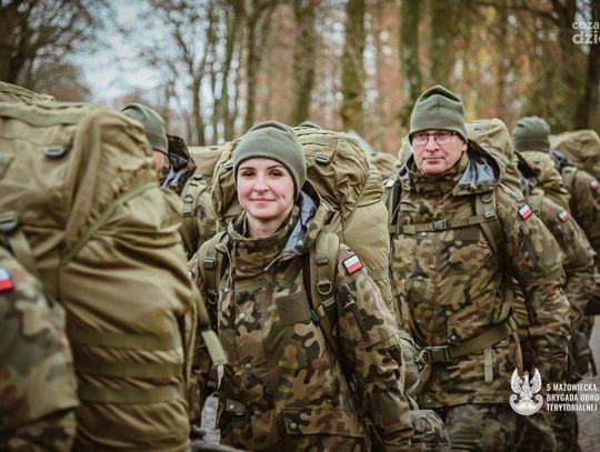 Blisko 100 ochotników wstępuje do 5 Mazowieckiej Brygady OT!