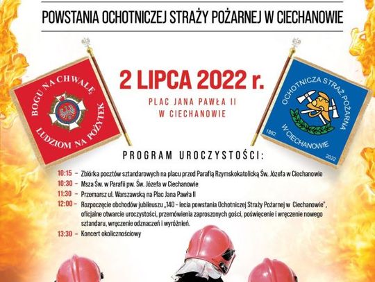 Bogu na chwałę , ludziom na pożytek. 2lipca OSP Ciechanowów otrzyma ufundowany przez społeczeństwo sztandar