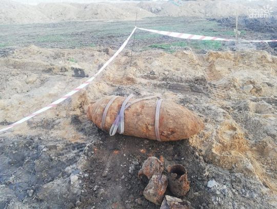 Bomby lotnicze z II Wojny Światowej znalazł leśniczy