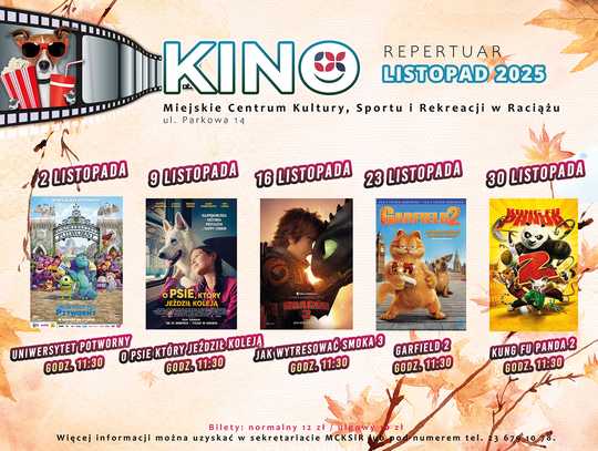 Brak planów na jesienne wolne dni? Raciąż proponuje szeroką ofertę wydarzeń Brak planów na jesienne wolne dni? Raciąż proponuje szeroką ofertę wydarzeń