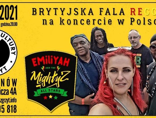 Brytyjskie reggae-klimaty w ciechanowskim Zgrzycie!