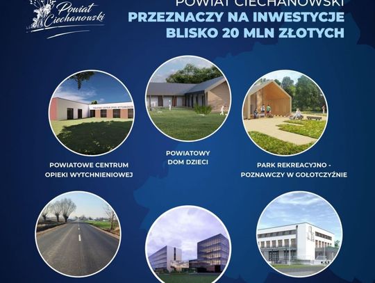 Budżet Powiatu Ciechanowskiego na 2022 rok przyjęty