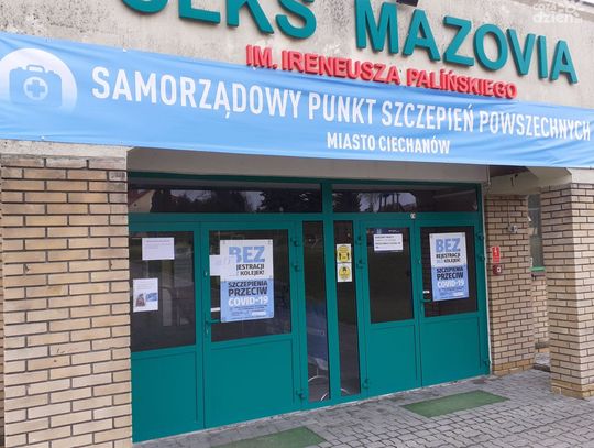 Chętnych do zaszczepienia się przeciwko CoVid-19 nie brakuje w Ciechanowie. Często szczepione są dzieci