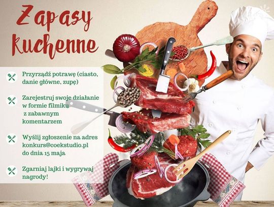 Chochle i kamery w dłoń! COEK zaprasza do "Zapasów kuchennych"