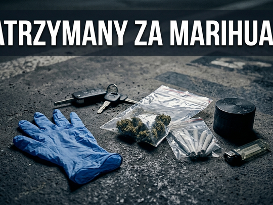 Ciechanów: 39-latek miał marihuanę ukrytą w rękawiczce
