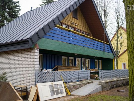 Ciechanów. Budynek TPD przechodzi remont