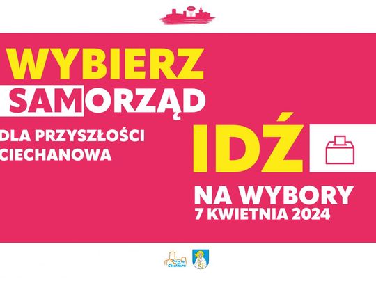 Ciechanów Głosuje - kampania profrekwencyjna mobilizuje mieszkańców