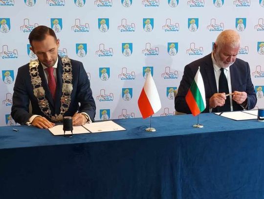 Ciechanów ma kolejne miasto partnerskie! Pierwsze za kadencji Krzysztofa Kosińskiego [zdjęcia]