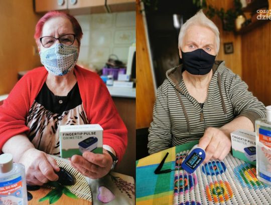 Ciechanów. Miasto przekazało pulsoksymetry dla seniorów