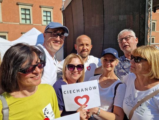 Ciechanów: mieszkańcy miasta i okolic wzięli udział w "Marszu w samo południe" 4 czerwca