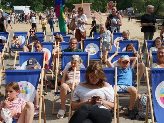 Ciechanów. Mieszkańcy integrowali się na krubińskiej plaży
