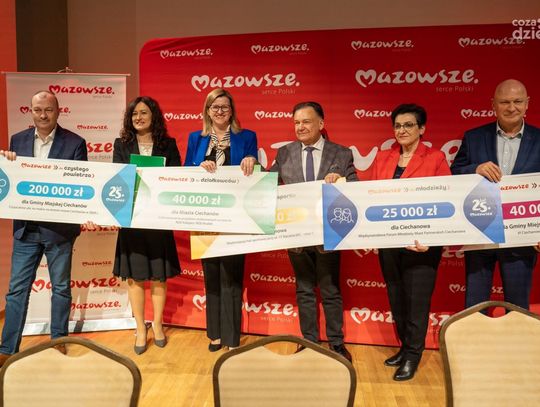 Ciechanów otrzymuje dofinansowanie na nowe projekty