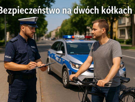 Ciechanów: Policja kontrolowała rowerzystów i hulajnogi – posypały się mandaty