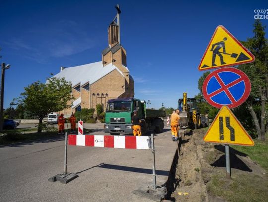 Ciechanów. Rozpoczął się remont ul. Wyspiańskiego