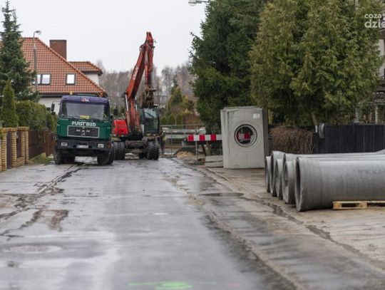 Ciechanów. Ruszyła przebudowa trzech ulic na „Podzamczu”