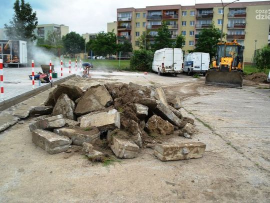 Ciechanów. Ruszyła rozbudowa parkingu przy ul. Reutta