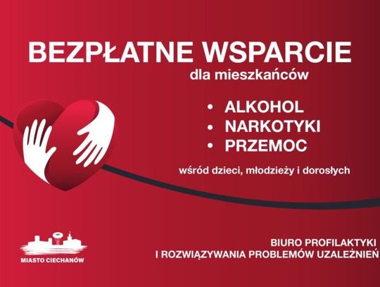 Ciechanów. Trudna sytuacja? Skorzystaj z bezpłatnych konsultacji terapeutycznych i prawnych