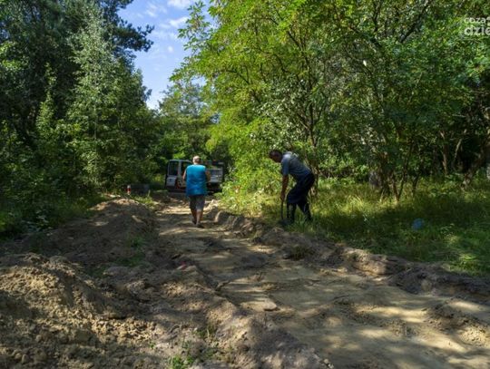 Ciechanów. Trwa rozbudowa sieci ścieżek na „Krubinie”