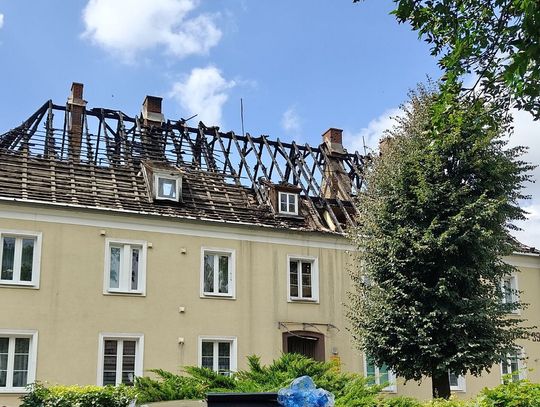 Ciechanów. Trwa ustalanie przyczyn pożaru