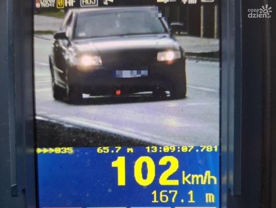 Ciechanowska grupa SPEED udaremniła jazdę z prędkością ponad 50 km/h wyższą niż dozwolona