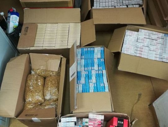 Ciechanowska policja zabezpieczyła kontrabandę wartą 200 tys