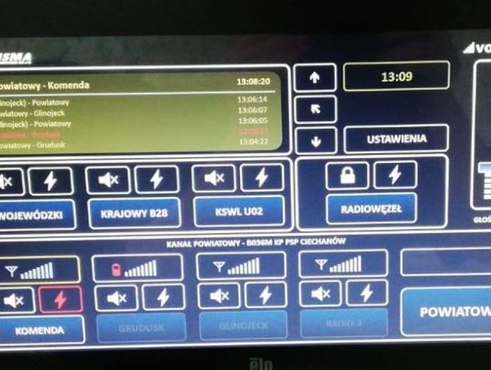 Ciechanowska straż unowocześni system łączności