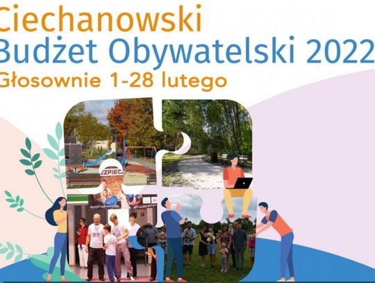 Ciechanowski Budżet Obywatelski. Głosowanie ruszyło!