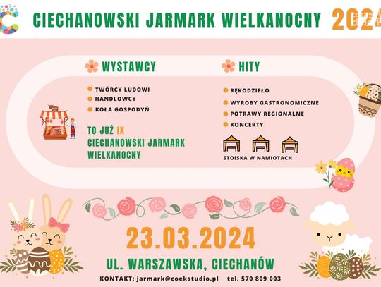 Ciechanowski Jarmark Wielkanocny 2024