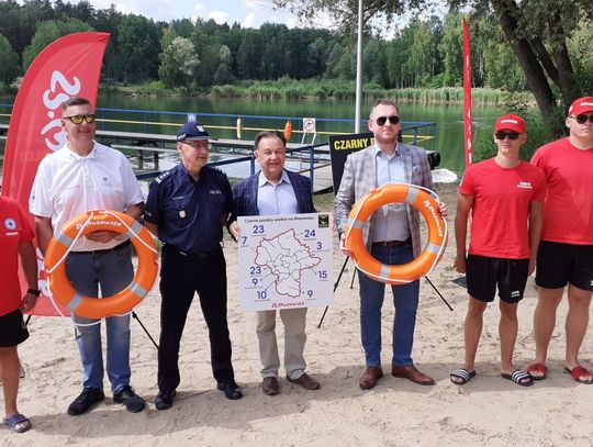 Czarne punkty wodne na Mazowszu: Samorząd stawia na bezpieczeństwo