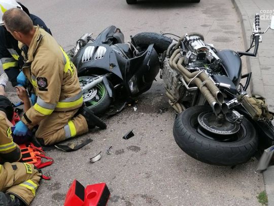 Dębsk. Był pijany, mimo to wsiadł na motocykl