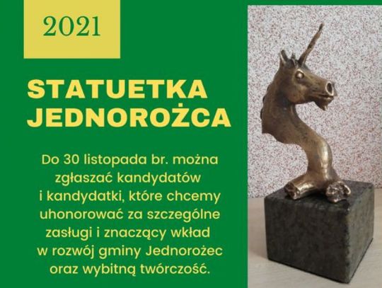 Dla kogo Statuetka Jednorożca? Trwa nabór wniosków