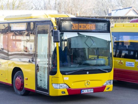 Dodatkowe linie autobusowe na Wszystkich Świętych w Ciechanowie