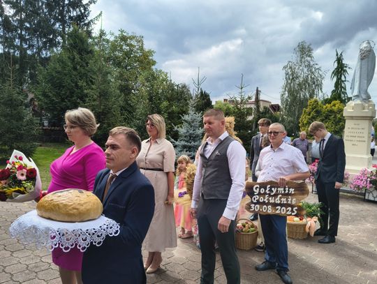 Dożynki w Gołyminie-Ośrodku. Mieszkańcy podziękowali za plony