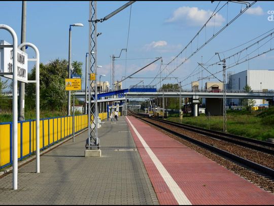 Dramatyczne sceny na ciechanowskim dworcu kolejowym