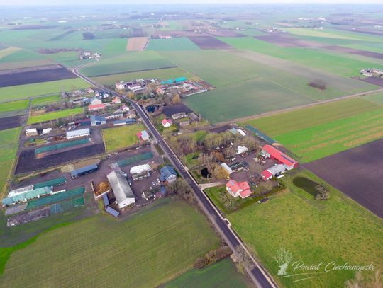 Droga Czernice - Pałuki już po przebudowie Droga Czernice - Pałuki już po przebudowie