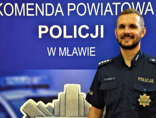 Nagrodzony policjant z Mławy